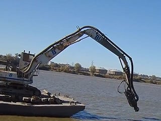 驳船-基础-挖掘机部署budrovich - 320 px